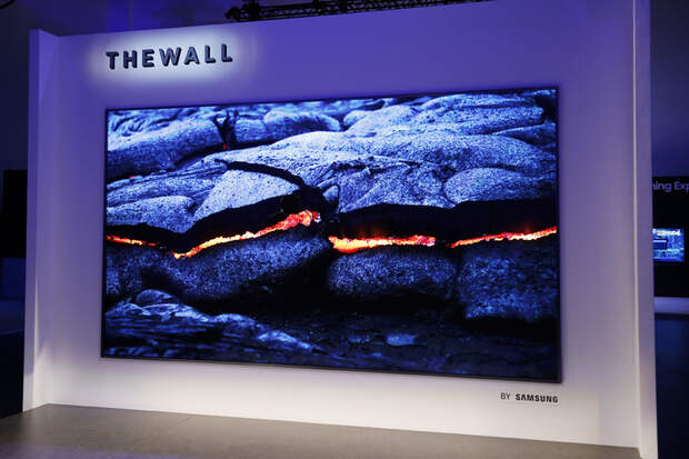Samsung zeigt "The Wall" auf der CES 2018