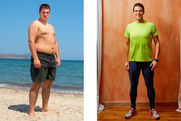 Mann 30 kg abnehmen 30 Kilo