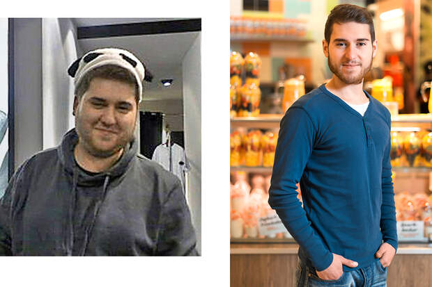 Serdar wog vorher 125 Kilo und nachher 67 Kilo