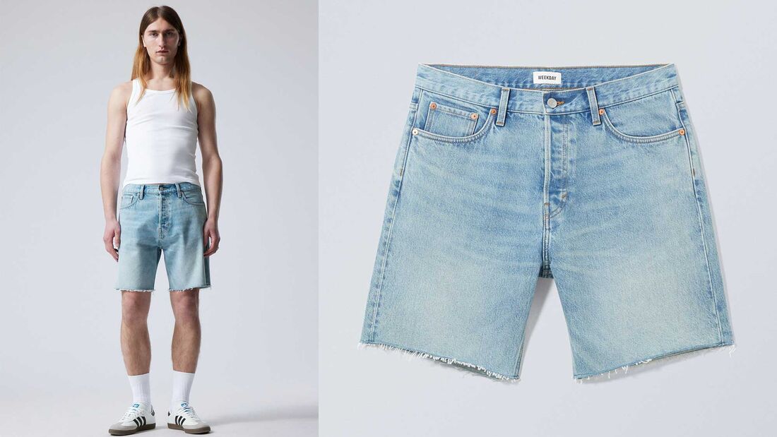 Shorts für Männer / Sommer 2023 / Weekday Jeans-Shorts