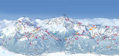 Skigebiet Les Arcs
