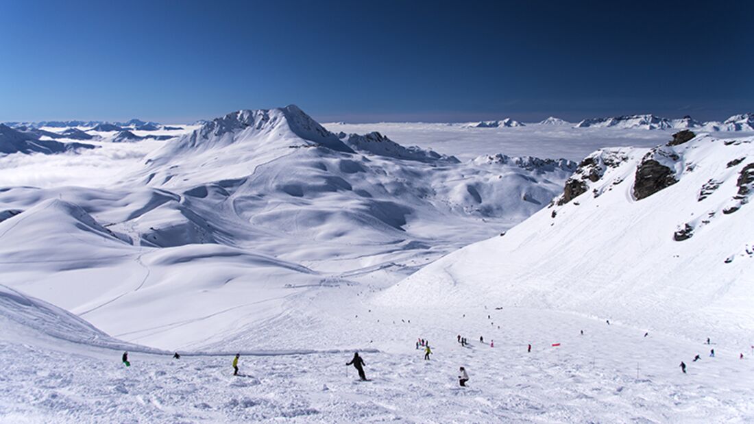 Skiurlaub in Les Arcs in Frankreich