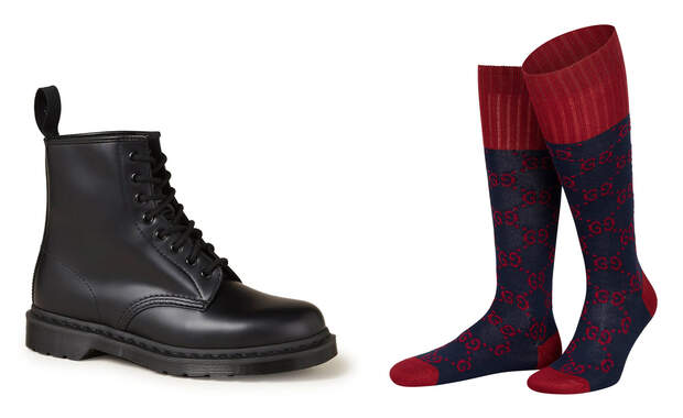 Socken und Schuhe SS21 / Dr Martens - Gucci