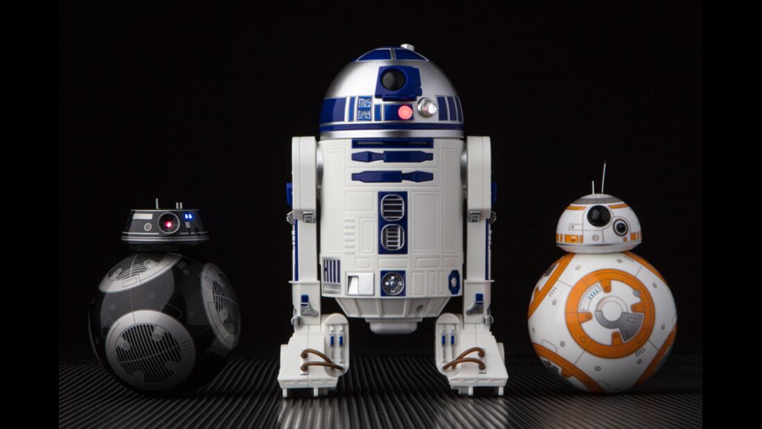 Star Wars zum Fernsteuern: BB-9E, R2-D2 und BB-8 von Sphero