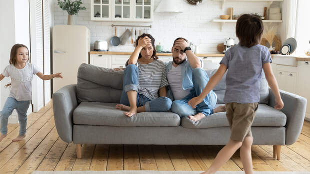 Stressige Situation am Morgen und am Abend mit Kindern lassen sich kaum vermeiden