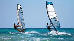 Trendsport Windsurfen