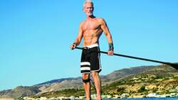 Ü50 Mann auf dem SUP-Board