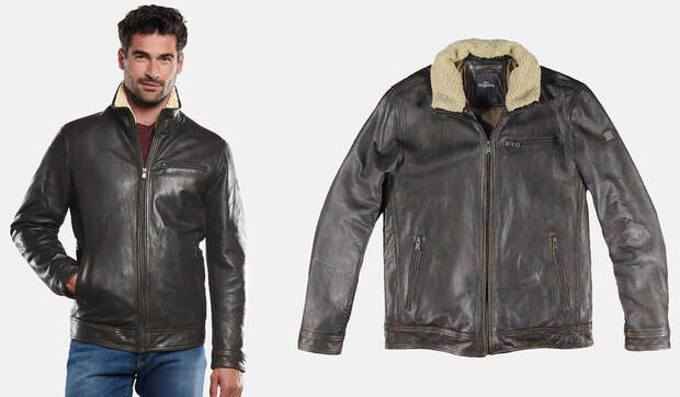 Übergangsjacke Herbst 2022 / Engbers Lederjacke