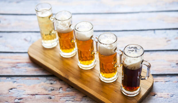 Verkosten Sie maximal 6 Biere
