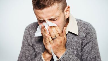 Vor einer Ansteckung mit Grippeviren kann man sich schützen.