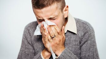 Vor einer Ansteckung mit Grippeviren kann man sich schützen.