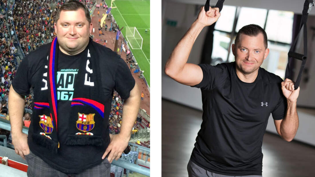 Vorher-Nachher-Vergleich: Andreas aus Beelen