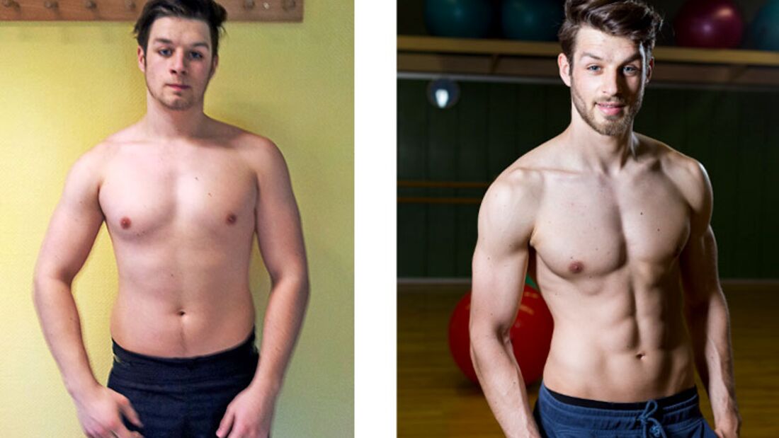 Vorher-Nachher-Vergleich: Nikolais Transformation