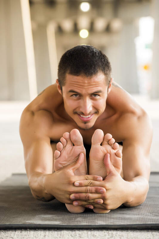 Yoga macht beweglicher